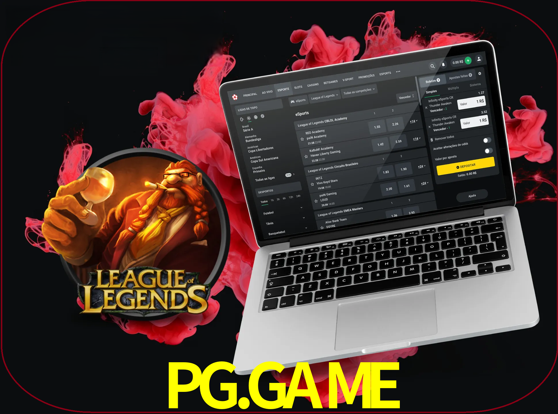 Se é um fã deste jogo, muitos torneios fantásticos que o vão surpreender estão disponíveis no pg.game.