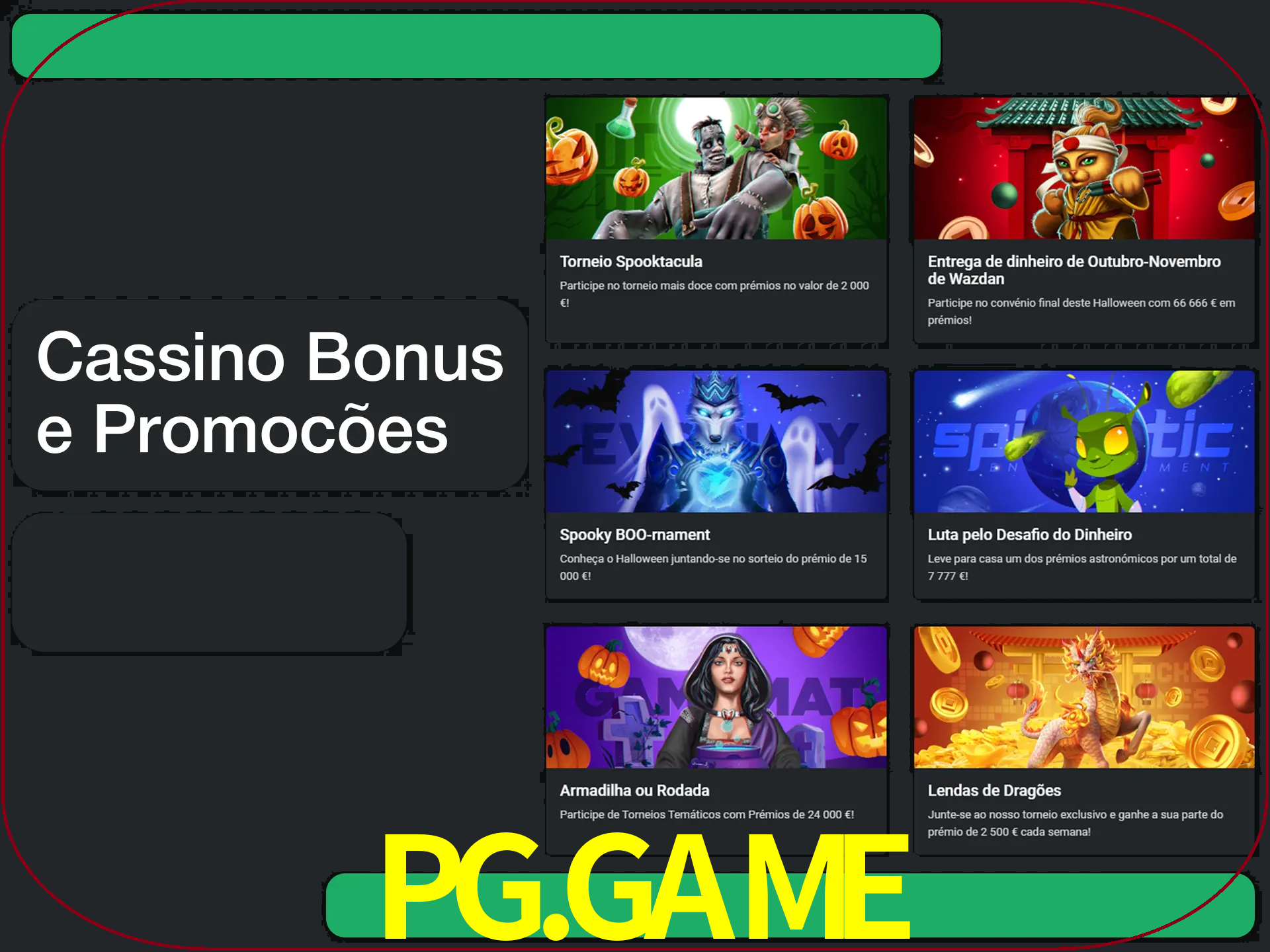 Verifique se há novos bônus de cassino para reivindicar.