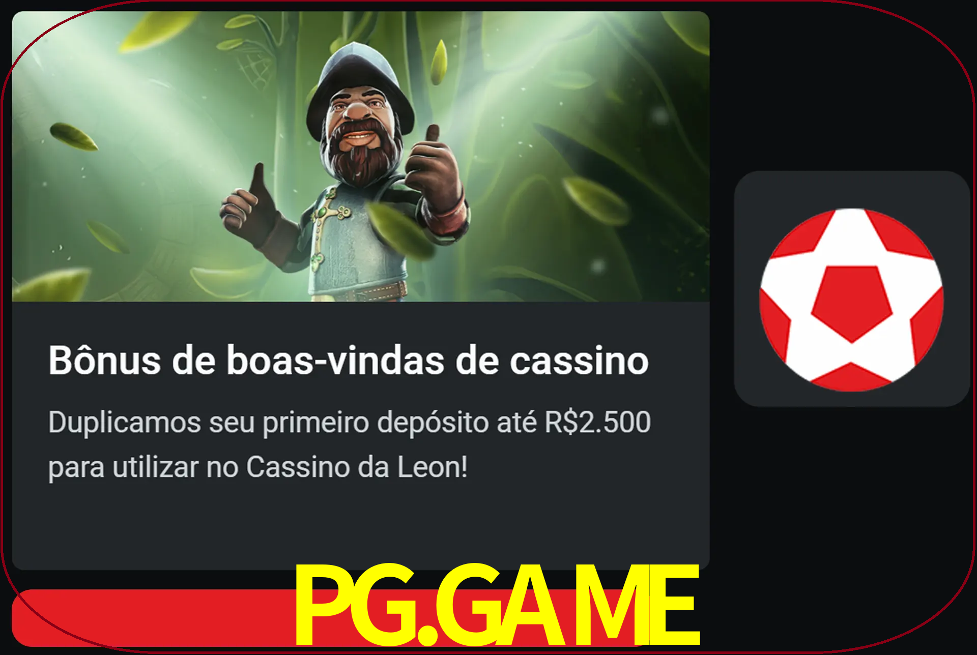 Receba seu dinheiro do bônus de boas-vindas após o primeiro depósito.