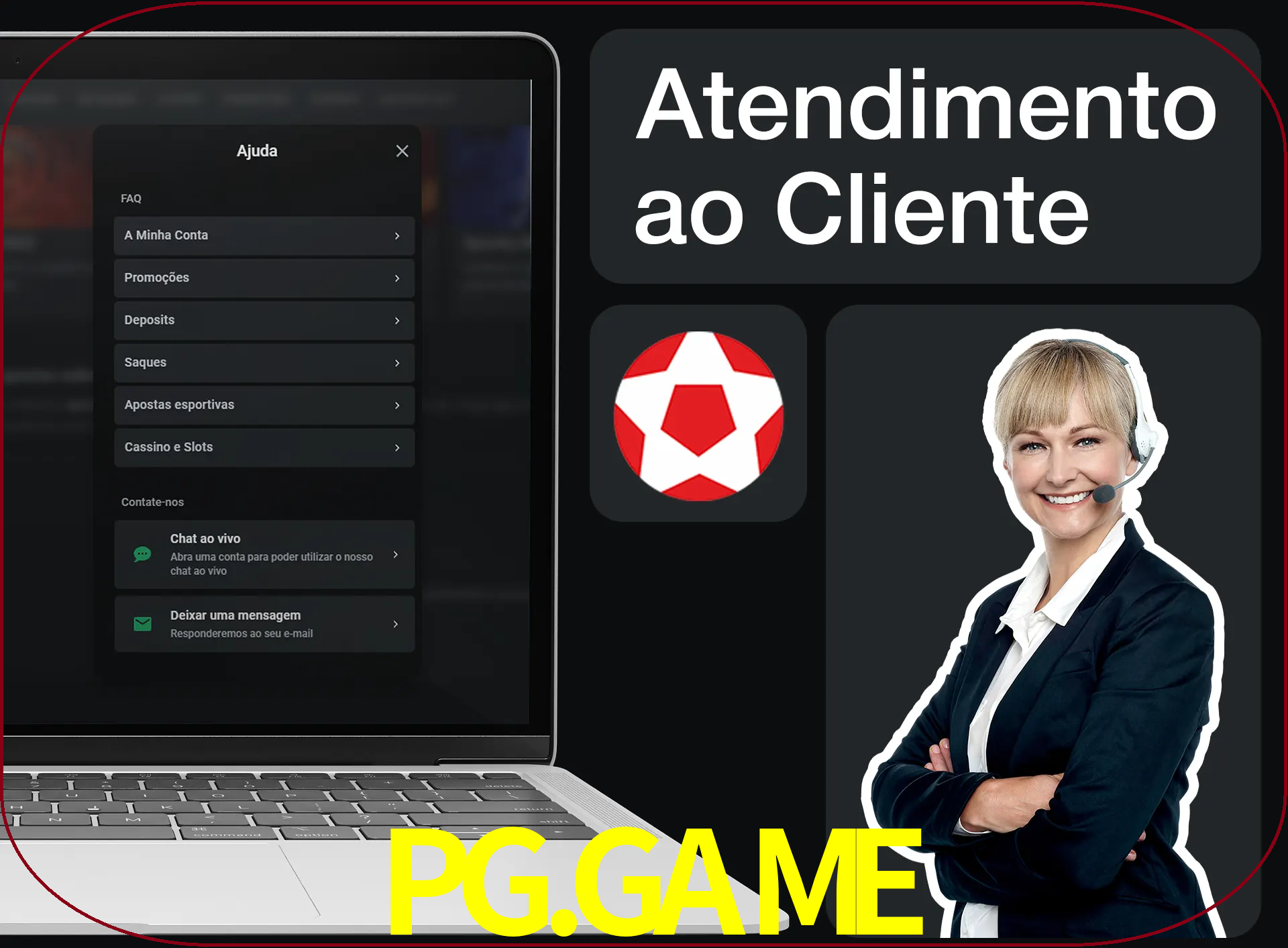 Você pode pedir nosso apoio para ajudar.