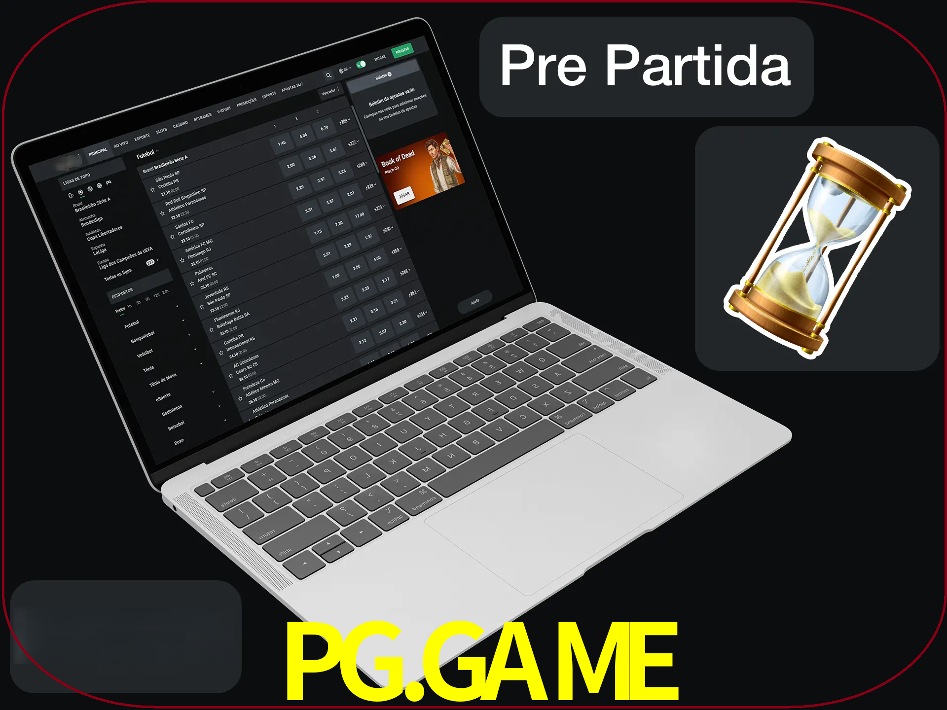 Fazer apostas em partidas futuras.